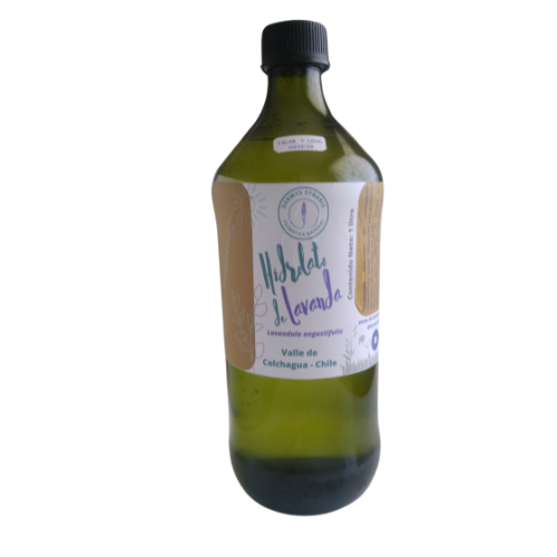 Hidrolato de Lavanda Orgánico 100% Natural Botella Vidrio | 1 Litro